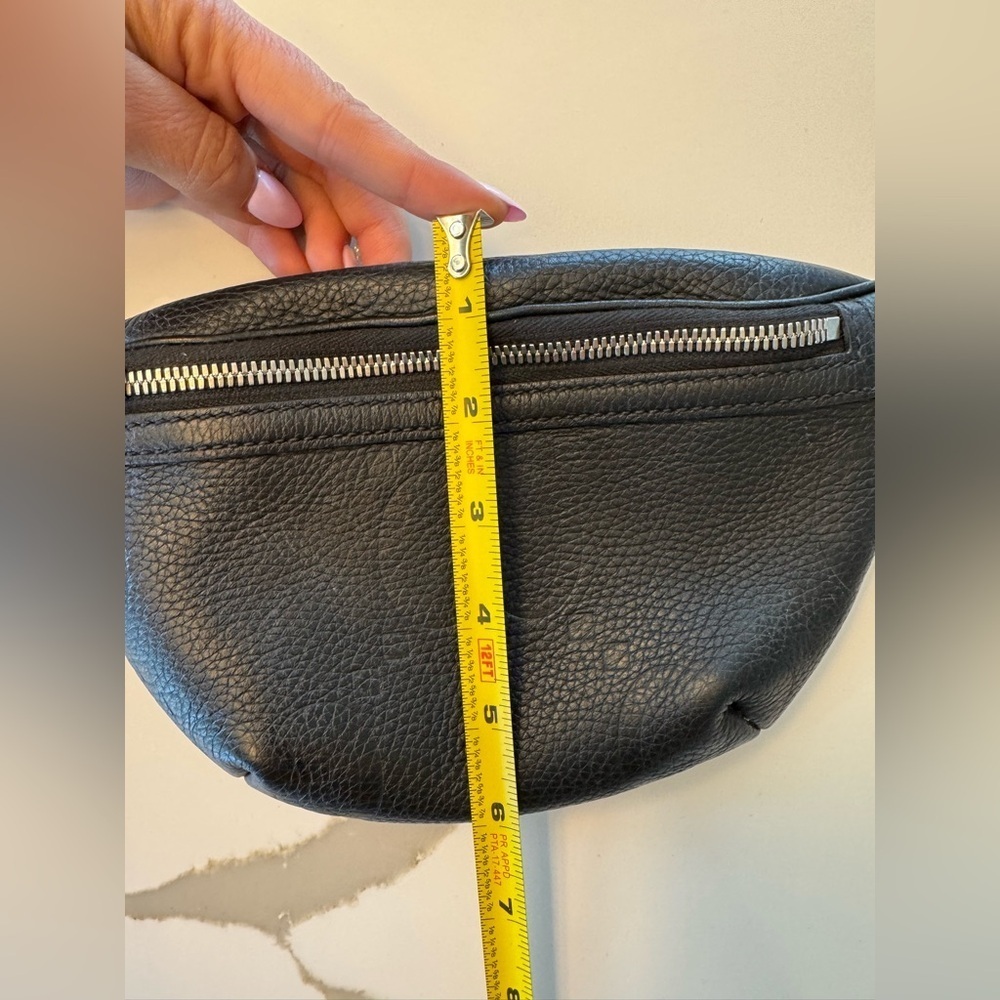 🔥 Gucci Jumbo GG Small Belt Bag Black Leather - Picture 12 of 17